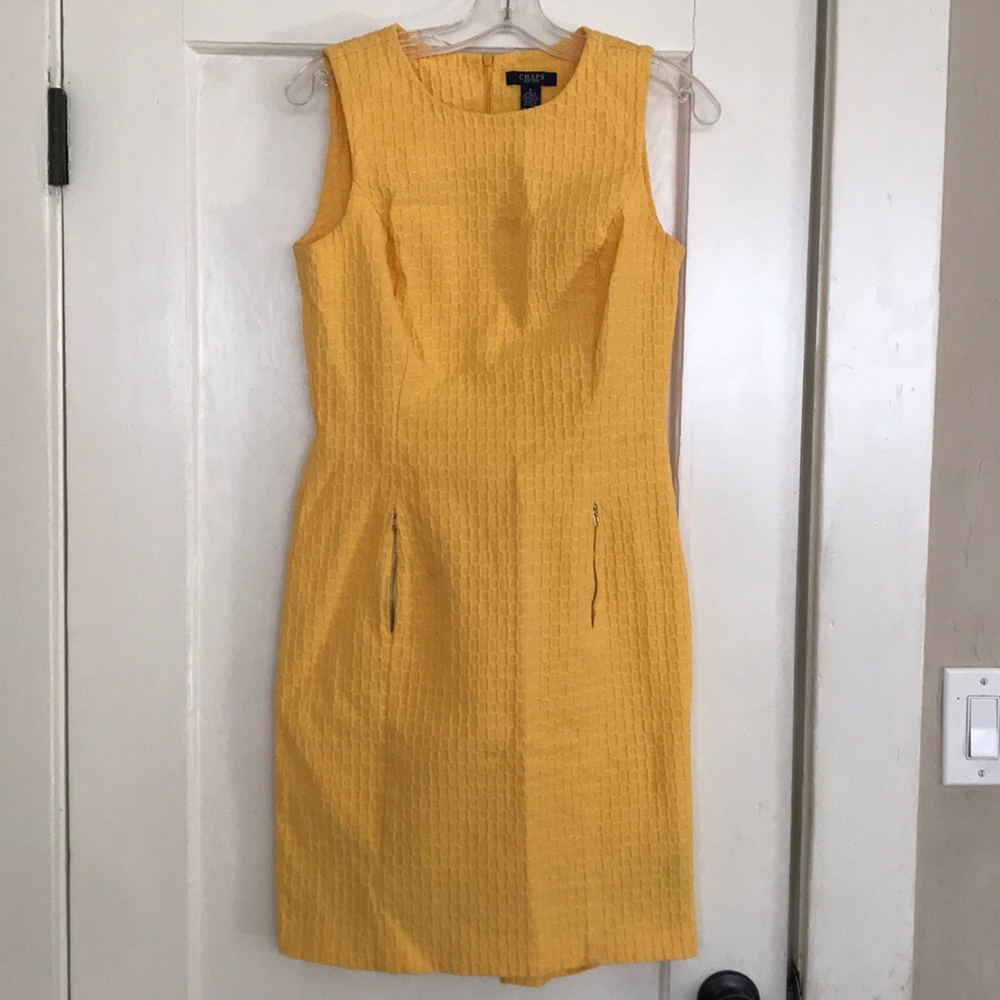 Yellow Champs dress